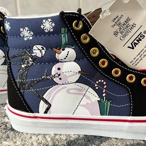Nightmare before Xmas vans sk8 hi Disney jack skellington vault era classic